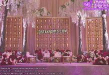 English Wedding Elegant Candle Walls English Wedding Elegant Candle Walls