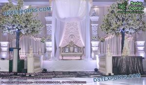 Stunning Indo-Canadian Wedding Stage