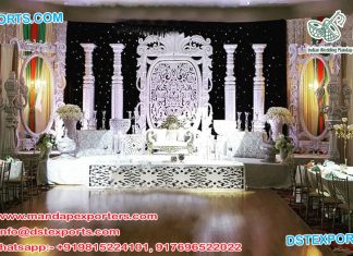 Trendy English Wedding Stage Decoration Trendy English Wedding Stage Decoration