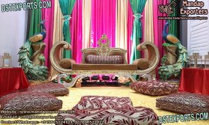 Wedding Stage Royal Design Two-Seater