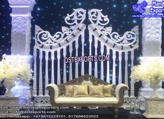 Western Wedding Backstage Frame Decor Western Wedding Backstage Frame Decor