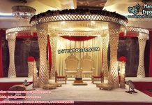 Gorgeous Palazzo Crystal Wedding Mandap Gorgeous Palazzo Crystal Wedding Mandap