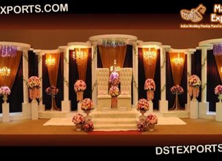 Grand Victorian Wedding Stage Setup Grand Victorian Wedding Stage Setup