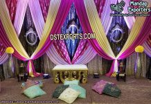 Indian Wedding Zari Work Backdrop Curtains Indian Wedding Zari Work Backdrop Curtains