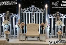 Modern Wedding Back-Stage Gate Frame Modern Wedding Back-Stage Gate Frame