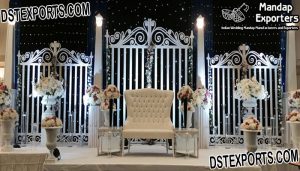 Modern Wedding Back-Stage Gate Frame
