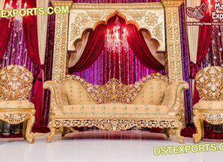 Muslim Nikah Stage Heavy carved Sofa Set Muslim Nikah Stage Heavy carved Sofa Set