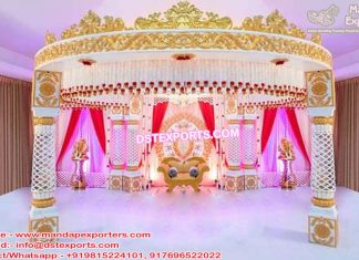 South Indian Wedding Crown Mandap South Indian Wedding Crown Mandap
