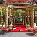 Traditional Wedding Golden Mandap