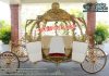 Wedding Golden Cinderella Horse Carriage Wedding Golden Cinderella Horse Carriage