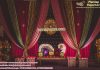 Mehandi Stage Colorful Zari Work Backdrop Mehandi Stage Colorful Zari Work Backdrop