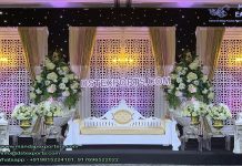 Modern Arabian Wedding Back Stage Frames