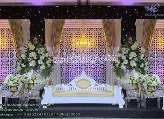 Modern Arabian Wedding Back Stage Frames