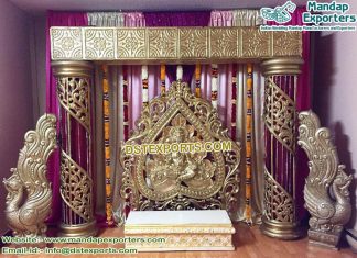 South Indian Wedding Stage Decoration Set South Indian Wedding Stage Decoration Set
