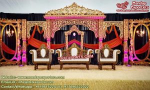 Wedding Exquisite Designed Bollywood Stage 