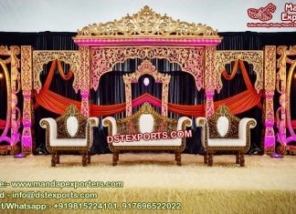 Wedding Exquisite Designed Bollywood Stage Wedding Exquisite Designed Bollywood Stage