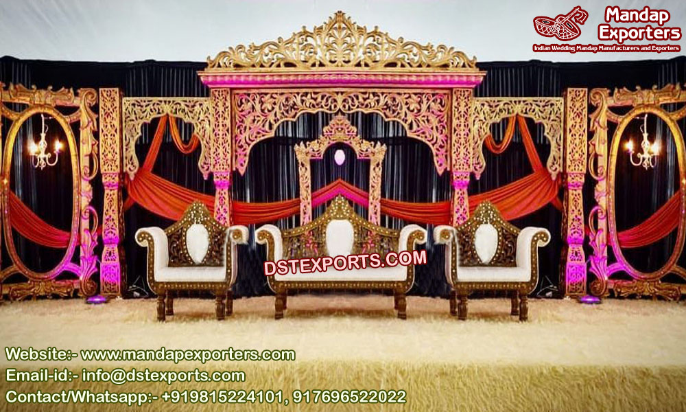 Wedding Exquisite Designed Bollywood Stage