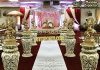 Wedding Walkways Pillars With Dancing Ganesha Wedding Walkways Pillars With Dancing Ganesha
