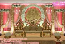 Delightful Wedding Stage with Fiber Back walls Delightful Wedding Stage with Fiber Back walls