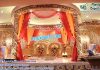 Hindu Wedding Spiral Gold Carved Mandap Hindu Wedding Spiral Gold Carved Mandap