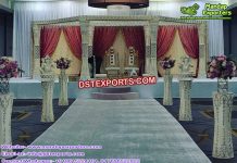 Modern Hindu Wedding Crystal Mandap Modern Hindu Wedding Crystal Mandap