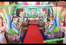 Wedding Peacock style Entrance Decoration Wedding Peacock style Entrance Decoration