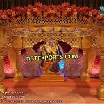 Traditional Radha Krishan Wedding Mandap