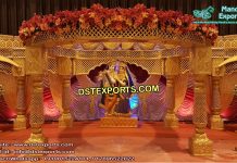 Traditional Radha Krishan Wedding Mandap Traditional Radha Krishan Wedding Mandap