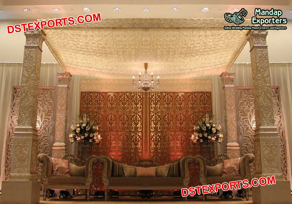 Stylish Wedding Bollywood Theme Mandap