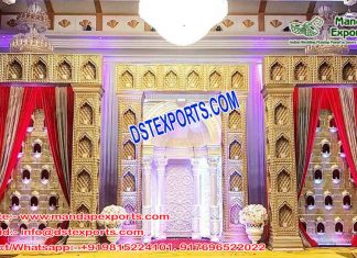 Best Wedding Event Fiber Candle Wall Stage Best Wedding Event Fiber Candle Wall Stage