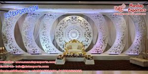 Exclusive Wedding C Style Fiber Frame Panel Dallas
