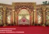 Gorgeous Golden Wedding Stage Sydney Gorgeous Golden Wedding Stage Sydney