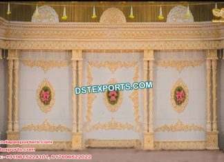 Hindu Wedding Double Pillar Stage UK Hindu Wedding Double Pillar Stage UK