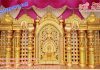 Traditional Wedding Golden Manavari Stage Srilanka Traditional Wedding Golden Manavari Stage Srilanka