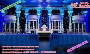 Western Wedding Modern Look Fiber Stage