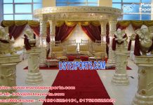 Latest Fiber Crystal Wedding Mandap California Latest Fiber Crystal Wedding Mandap California