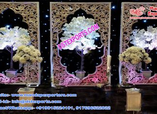 Asian Wedding Fiber Back-Walls/Panel