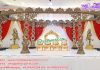 Designer Wooden Carved Wedding Mandap France Designer Wooden Carved Wedding Mandap France