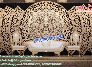 Glorious Wedding Golden Fiber Panel London Glorious Wedding Golden Fiber Panel London