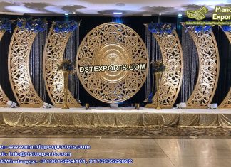 Glorious Wedding Stage Round and C Frames
