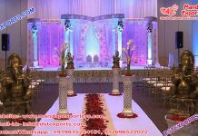 Hindu Wedding Butterfly Designed Crystal Mandap Hindu Wedding Butterfly Designed Crystal Mandap