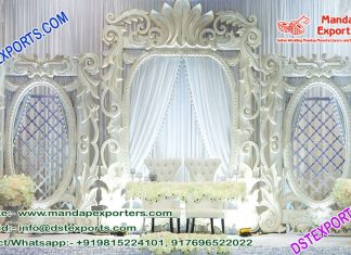 Modern Wedding White Back Frame Switzerland Modern Wedding White Back Frame Switzerland