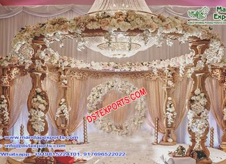 Royal Indian Wedding Wooden Carved Mandap Royal Indian Wedding Wooden Carved Mandap