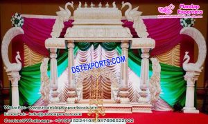 Royal Srilankan Wedding Manavari Mandap