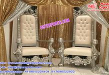 Royal Wedding Wooden Silver Chairs Royal Wedding Wooden Silver Chairs