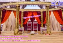 Special Wedding Triple Pole Mandap Germany Special Wedding Triple Pole Mandap Germany