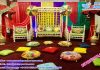 Traditional Muslim Walima Mehndi Stage Decor Traditional Muslim Walima Mehndi Stage Decor