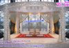 Elegance Hindu Wedding Fiber Mandap Decoration Elegance Hindu Wedding Fiber Mandap Decoration