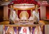 Glorious Wedding Theme Crystal Mandap/Stage