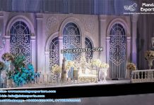 Grand Wedding Victorian Window Frame Stage